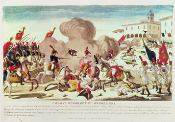 Die Schlacht von Ostrolenka, 15. Februar 1807, 1807